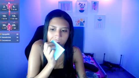 Snapshot of 18_alina chatting on 12-28-24, 01:50 Alina online show from 12-28-24, 01:50