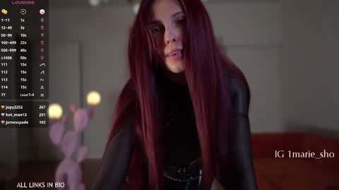 Snapshot of 1mari_01 chatting on 01-17-26, 07:28 Marie online show from 01-17-26, 07:28