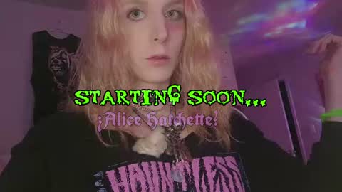 Snapshot of alice_hatchette chatting on 06-19-26, 07:06 Alice Hatchette online show from 06-19-26, 07:06