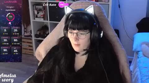 Snapshot of ameliaivory chatting on 10-15-25, 06:46 ameliaivory online show from 10-15-25, 06:46