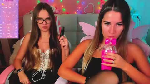 Snapshot of angel_and_demon0304 chatting on 06-22-26, 03:08 Ivanna and Jessica online show from 06-22-26, 03:08