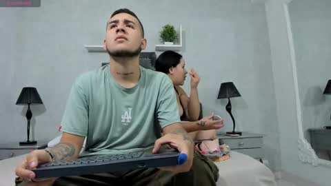 Snapshot of aresandgabby chatting on 10-01-25, 12:55 Ares And Gabby online show from 10-01-25, 12:55