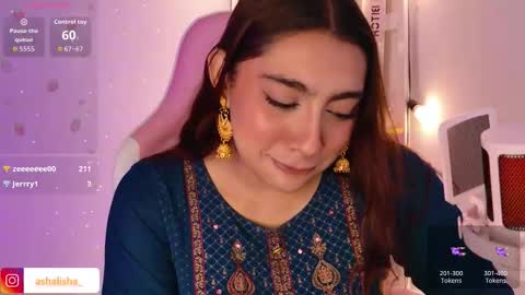 Asha  online show from 01-19-26, 03:49