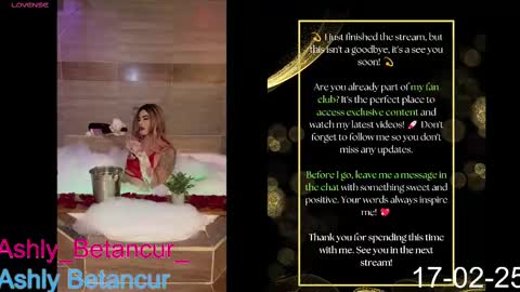 Snapshot of ashlybetancurxxx chatting on 02-17-25, 05:47 Ashly Betancur online show from 02-17-25, 05:47