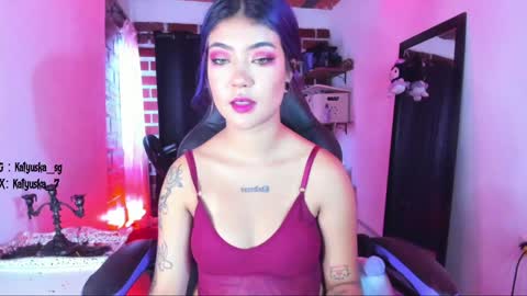 Snapshot of badkatyuska chatting on 12-23-24, 09:18 Please help me to reach 100 thumbs up online show from 12-23-24, 09:18