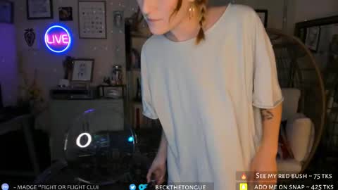 Beck the tongue online show from 09-18-25, 10:23