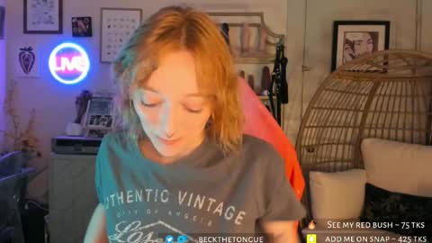 Snapshot of beckthetongue chatting on 05-23-26, 02:17 Beck the tongue online show from 05-23-26, 02:17