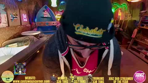 Snapshot of bigbananamilfshake chatting on 02-16-25, 07:48 Mya and Angelo online show from 02-16-25, 07:48