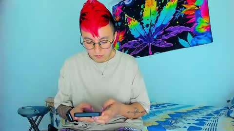 Edward ftm trans queerslave online show from 01-11-26, 10:37