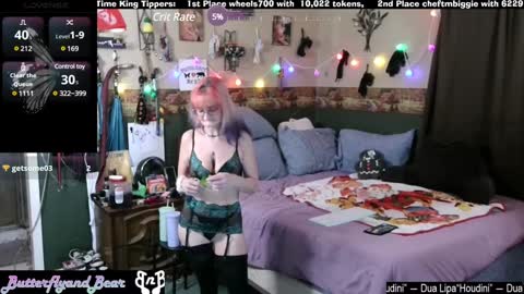 Butterfly and Bear online show from 01-12-25, 05:13