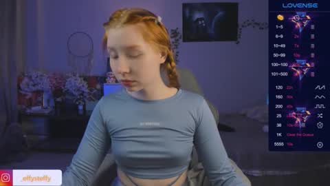 Snapshot of callmeeffy chatting on 11-05-25, 07:47 Effyblonde follow my telegram channel for more content3 online show from 11-05-25, 07:47