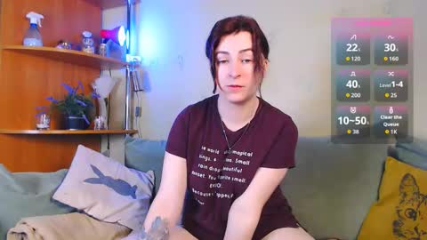 Snapshot of car0line1995 chatting on 11-27-25, 07:21 girl - foxi and tranny - kami online show from 11-27-25, 07:21