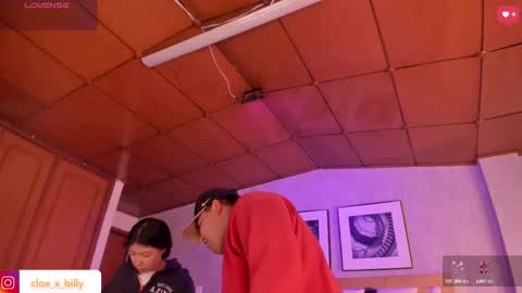 Cloe x Billy online show from 10-03-25, 07:33