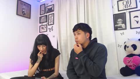 Snapshot of coupsextop chatting on 12-22-24, 05:12 Juli and Liam online show from 12-22-24, 05:12