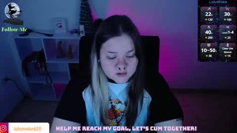 Snapshot of destroyall420 chatting on 12-31-24, 06:27 Lola Bdsm and fries online show from 12-31-24, 06:27