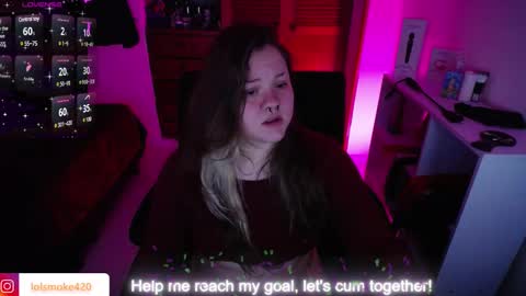 Snapshot of destroyall420 chatting on 02-25-25, 07:09 Lola Bdsm and fries online show from 02-25-25, 07:09