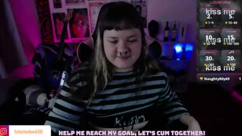Snapshot of destroyall420 chatting on 07-30-26, 04:28 Lola Bdsm and fries online show from 07-30-26, 04:28