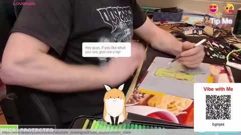 Snapshot of drawingcock chatting on 01-17-25, 03:43 drawingcock online show from 01-17-25, 03:43