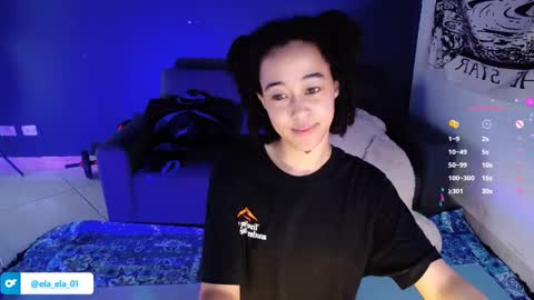 Snapshot of ela_0 chatting on 12-03-24, 11:44 Ela  Help me reach 100 thumbs up online show from 12-03-24, 11:44