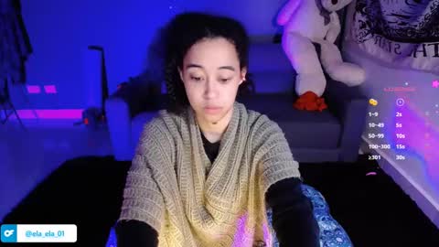 Snapshot of ela_0 chatting on 12-11-24, 09:41 Ela  Help me reach 100 thumbs up online show from 12-11-24, 09:41