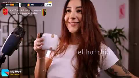 Snapshot of elihotchili chatting on 07-10-26, 03:25 Eli online show from 07-10-26, 03:25