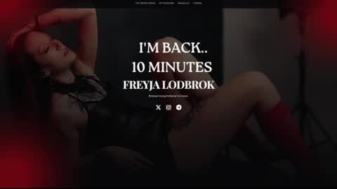 Snapshot of freyjalodbrok chatting on 06-01-26, 07:37 Call me Lilith online show from 06-01-26, 07:37