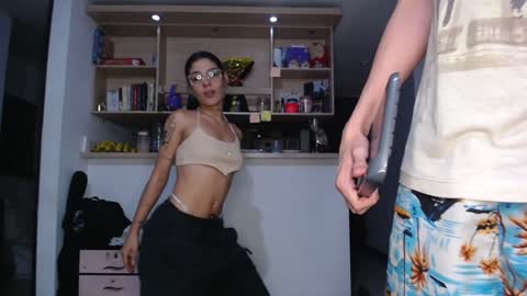 Snapshot of fuckc0uple chatting on 12-31-24, 12:11 Lauuuu n TheLuckyGuy online show from 12-31-24, 12:11