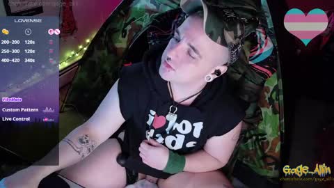 Gage Allin AKA Alpha Pussy online show from 04-19-26, 08:11