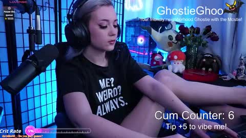 Ghostie online show from 02-27-26, 01:16