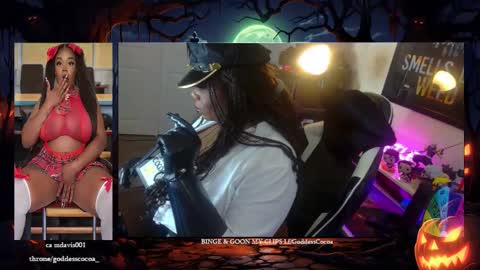 Goddess Cocoa online show from 10-24-25, 07:05