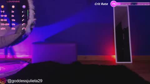 Snapshot of goddessjulieta chatting on 07-01-26, 06:51 Julieta online show from 07-01-26, 06:51