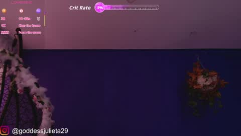Snapshot of goddessjulieta chatting on 07-08-26, 07:18 Julieta online show from 07-08-26, 07:18