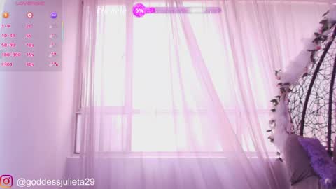 Snapshot of goddessjulieta chatting on 07-26-26, 07:10 Julieta online show from 07-26-26, 07:10