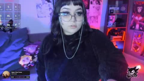 Snapshot of goth_stein chatting on 04-23-26, 02:02 Engel Please help me to reach 50 thumbs up online show from 04-23-26, 02:02
