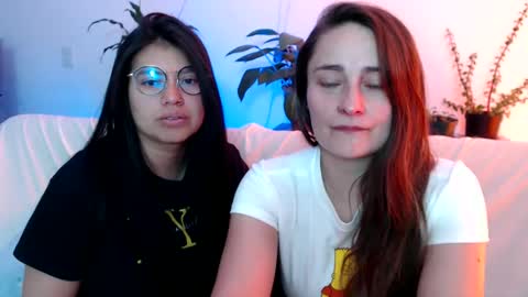 Snapshot of gumball_room chatting on 02-17-25, 07:10 Vane blonde and Hazell black hair online show from 02-17-25, 07:10