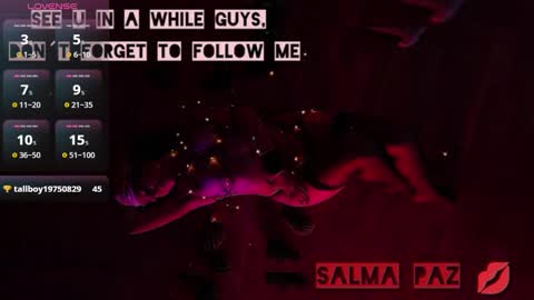 SALMA  online show from 01-16-25, 08:11