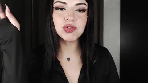 Snapshot of heatherdemonzx_ chatting on 03-15-26, 04:40 HEATHER DEMONZX Please help me to reach 100 thumbs up online show from 03-15-26, 04:40