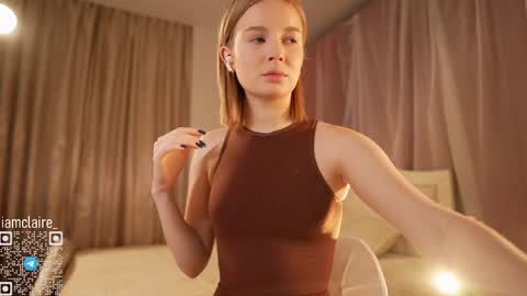 Snapshot of iamclaire_ chatting on 01-30-25, 04:34 Claire online show from 01-30-25, 04:34