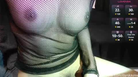 Snapshot of itsnikkime chatting on 02-05-25, 09:57 shemaleNikki online show from 02-05-25, 09:57