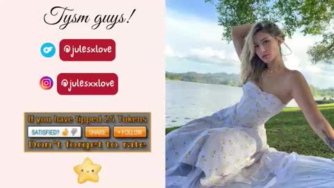 Snapshot of julesxdann chatting on 09-12-25, 03:17 Jules and Dann Dont forget to give us thumps up online show from 09-12-25, 03:17