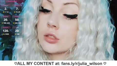 Snapshot of julia_wilson chatting on 01-21-25, 05:41 ALL MY CONTENT at online show from 01-21-25, 05:41
