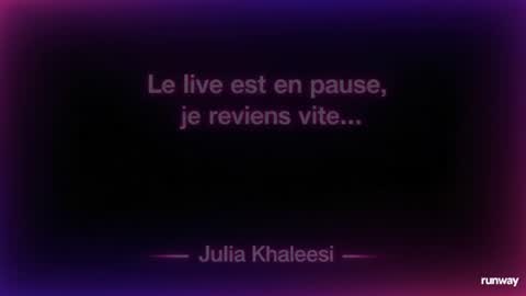 Julia Khaleesii online show from 06-09-26, 06:08
