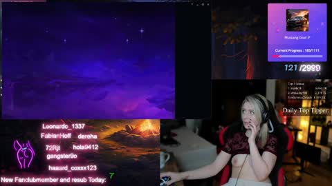 Wolfs Girl online show from 01-25-25, 05:30