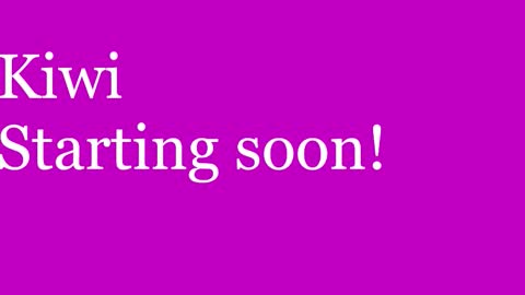 Kiwi online show from 01-14-26, 12:00