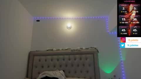 Juliette online show from 12-18-25, 11:55