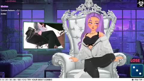 Snapshot of lana_the_virus chatting on 03-25-26, 02:12 Lana The Virus online show from 03-25-26, 02:12