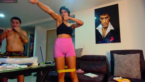 Snapshot of latin_couple77 chatting on 01-22-25, 02:37 Sara y Andy online show from 01-22-25, 02:37