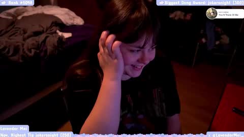 LavenderMei online show from 12-14-25, 01:33