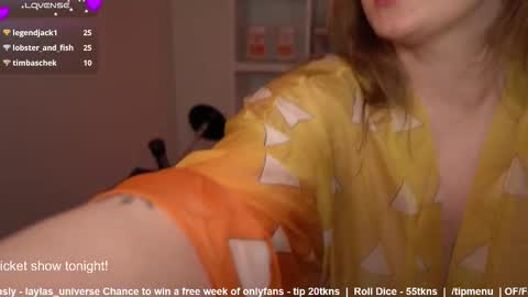 Layla Universe online show from 03-14-26, 03:01