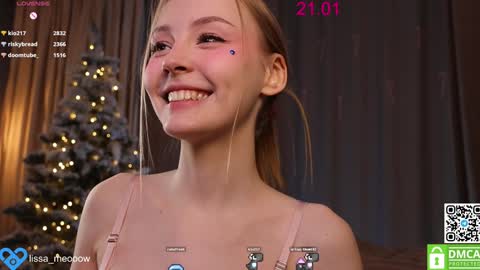 Snapshot of lissa_meooow chatting on 01-21-25, 12:50 your Liza again. Next stream Dec. 1 at 2 or 3 GMT online show from 01-21-25, 12:50